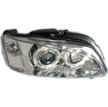 Přední světlomet Přední světla angel eyes Peugeot 106 96-04 chromové
