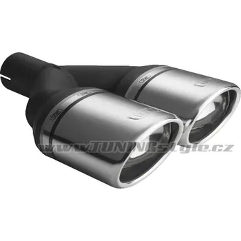 Koncovka výfuku Koncovka výfuku dvojitá šikmá pravá ULTER SPORT 120x80mm