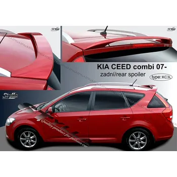 Auto-moto Spoiler zadních dveří horní, křídlo Stylla - KIA Ceed combi 07-