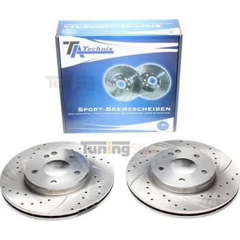 Brzdový systém Sportovní brzdové kotouče TATechnix-Přední 284mm Mercedes-Benz C W202