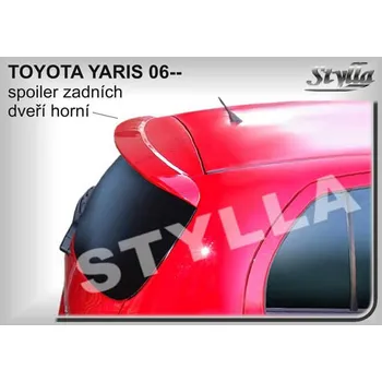 Auto-moto Spoiler zadní dveří horní, křídlo Stylla Toyota Yaris II 06-