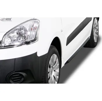 Tuning Prahy, kryty prahů RDX PEUGEOT Partner 08-18 (Typ 7) "Slim"
