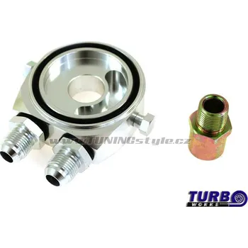 Olejový filtr Adaptér pod olejový filtr TurboWorks Silver AN10