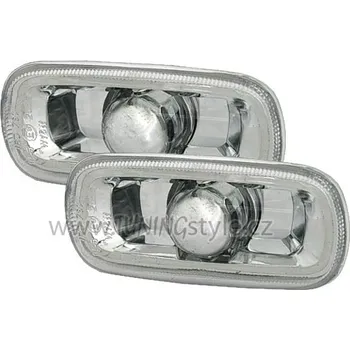 Směrový světlomet Boční blinkry Audi 98-08 chrom čiré