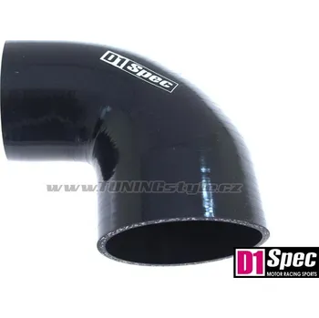 Silikonová hadice, koleno redukční D1Spec Black 90° 76/89 - 100mm