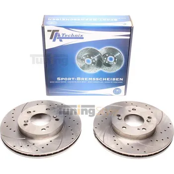 Auto-moto Sportovní brzdové kotouče TATechnix-Přední 282mm Honda CR-V,HR-V,Integra,Legend,Prelude,Shuttle