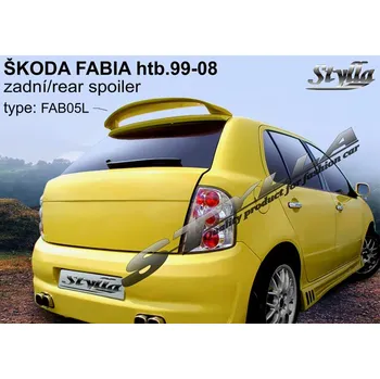 Auto-moto Spoiler zadní dveří horní, křídlo Stylla Škoda Fabia I htb