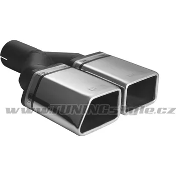 Koncovka výfuku Koncovka výfuku dvojitá levá ULTER SPORT 86x54mm