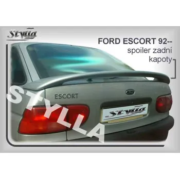 Auto-moto Spoiler zadní kapoty, křídlo Stylla Ford Escort htb 9/92-00