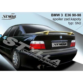 Auto-moto Spoiler zadní kapoty, křídlo Stylla SN2 BMW E36 sedan 90-98