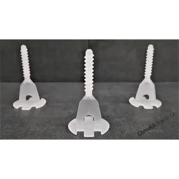 Obklad Distanční šroub Fixlevel (500ks/balení) pro dlaždice tloušťky 3-23 mm (Pro snadnou a rychlou pokládku obkladů a dlažeb.)