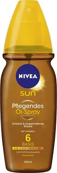 Přípravek na opalování Nivea Sun Tanning Oil Spray SPF 6