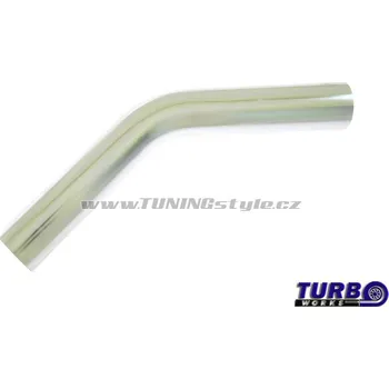 Výfuková trubka Hliníkové koleno 45st 15mm 60cm