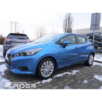 Lišta karosérie Ochranné lišty dveří - Nissan Micra K14 5dv 17- hatchback