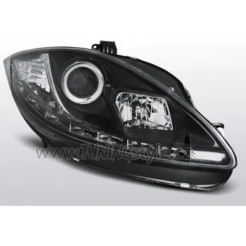 Přední světlomet Přední světla čirá s LED Seat Leon/Altea/Toledo 09-13 černá