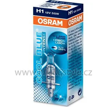 Autožárovka Žárovka Osram COOL BLUE Intense H1 12V/55W