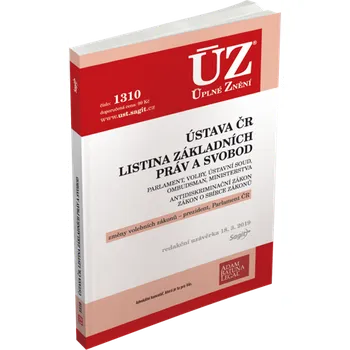 ÚZ č. 1310: Ústava ČR, Listina základních práv a svobod - Sagit (2019, brožovaná)