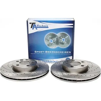 Brzdový kotouč Sportovní brzdové kotouče TA Technix - přední chlazené 313mm - Ford Galaxy WGR 2,8 V6 313mm