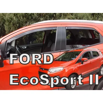 Plexi ofuk oken Protiprůvanové plexi, ofuky skel - Ford Ecosport 5dv 14- (+zadní)