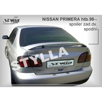 Auto-moto Spoiler zadní dveří spodní,křídlo Stylla Nissan Primera htb 98-02
