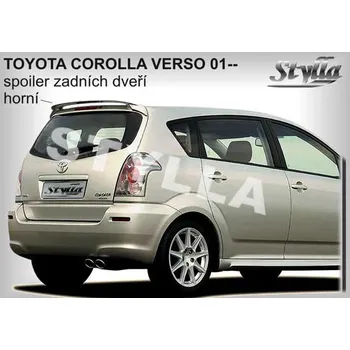 Auto-moto Spoiler zadní dveří horní, křídlo Stylla Toyota Corolla Verso 04-