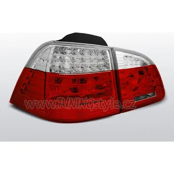 Zadní světlomet Zadní světla LED BMW 5 E61 Touring 04-07 červená/chrom