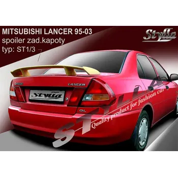 Tuning Spoiler zadní kapoty, křídlo Stylla Mitsubishi Lancer sedan 95-03