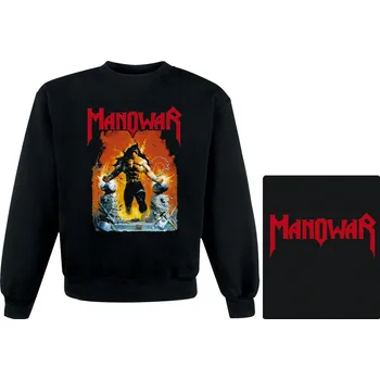 Pánská mikina mikina bez kapuce Manowar - Louder Than Hell