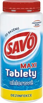 Bazénová chemie SAVO chlorové tablety do bazénu