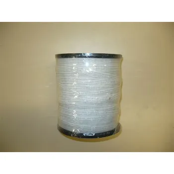 Ohradník Páska bílá, 4 vodiče, 1 cm/200 m