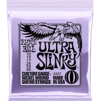 Strunný nástroj Ernie Ball 2227 Nickel Wound Ultra Slinky + prodloužená záruka 3 roky