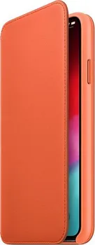 Pouzdro na mobilní telefon Apple Folio pro iPhone XS Max oranžové
