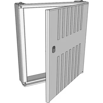 Rozvaděč Elektroměrový rozvaděč ELPLAST-KPZ RA 5.0.2 rámeček (3D)