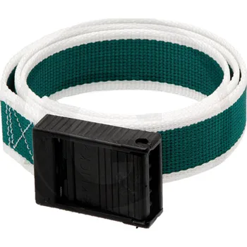 Značkovací obojek na čísla pro telata zelený s bílým lemováním 900 x 40 mm