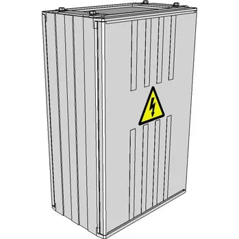 Rozvaděč Elektroměrový rozvaděč ELPLAST-KPZ PR 3.1.2 vestavná IP43 (3D)