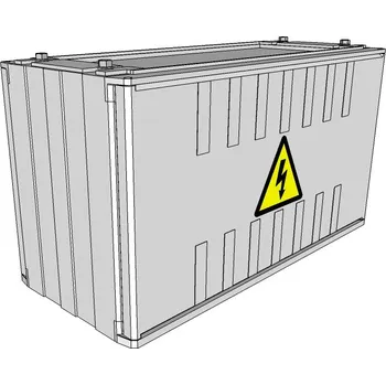 Rozvaděč Elektroměrový rozvaděč ELPLAST-KPZ PR 1.1.3 vestavná IP43 (3D)