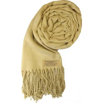 Šála Carlo Romani Dámská žlutá pašmína P29