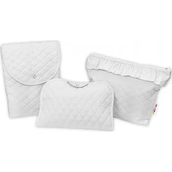 Přebalovací taška Baby Nellys sada příručních tašek šedá