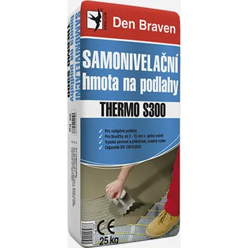 Stavební pojivo Den Braven 8SYP THERMO S300 samonivelační hmota na podlahy 25 kg