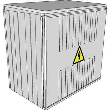 Rozvaděč Elektroměrový rozvaděč ELPLAST-KPZ PR 2.2.3 na stěnu IP54 (3D)