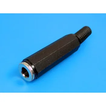 Audio kabel Konektor JACK 6.3mm stereo - samice na kabel