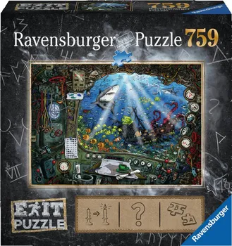 Puzzle Ravensburger Exit: V ponorce 759 dílků