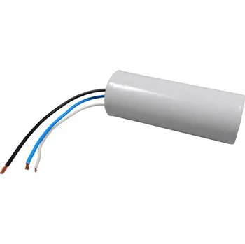 Kondenzátor Rozběhový kondenzátor dvojitý 34uF / 8uF 450V s drátovými vývody, motorový kondenzátor