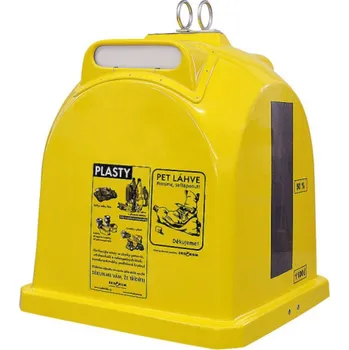 Skladový kontejner Zvonový kontejner (sklolaminát) - ZVON 2,15 m3 ŽLUTÝ - PLASTY