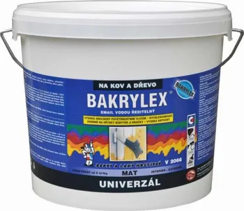 univerzální barva Barvy a Laky Hostivař Bakrylex V2066 5 kg bílá