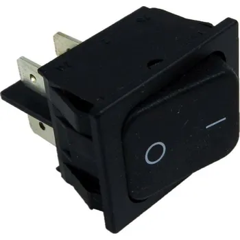 vypínač Vypínač kolébkový 1832.3602 černý OFF-ON