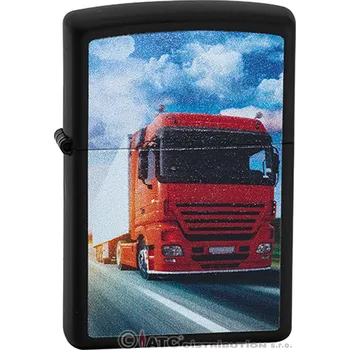 Benzínový zapalovač Zippo 218 RED TRUCK 26869