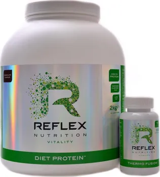 Protein Reflex Nutrition Diet Protein 2 kg + Thermo Fusion 100 cps.
