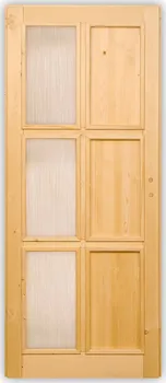 Interiérové dveře Hrdinka Kara D 80/198,5/4,5 cm P