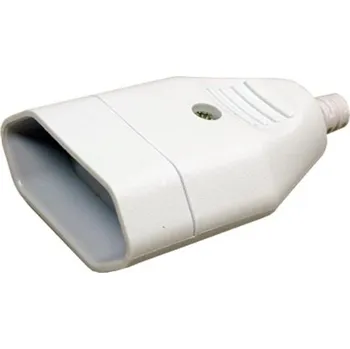 Elektrická zásuvka Zásuvka plochá kabelová bez uzemnění EURO 900.005